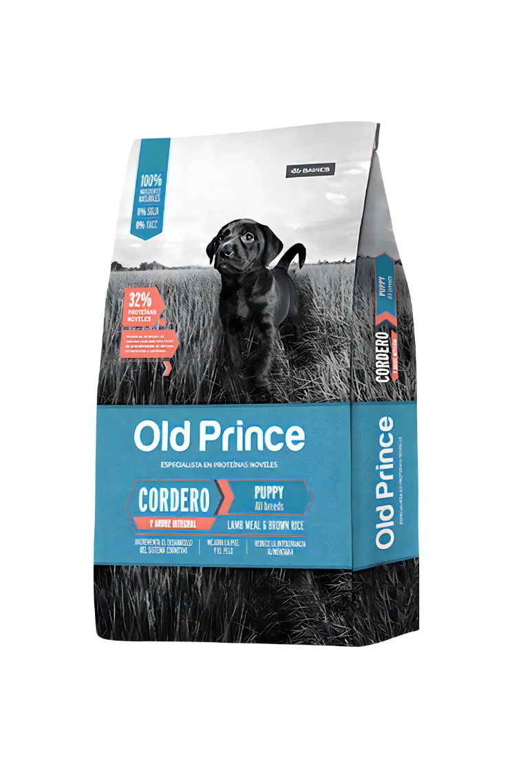 Old Prince pollo Perro cachorro med y gde 15 kg