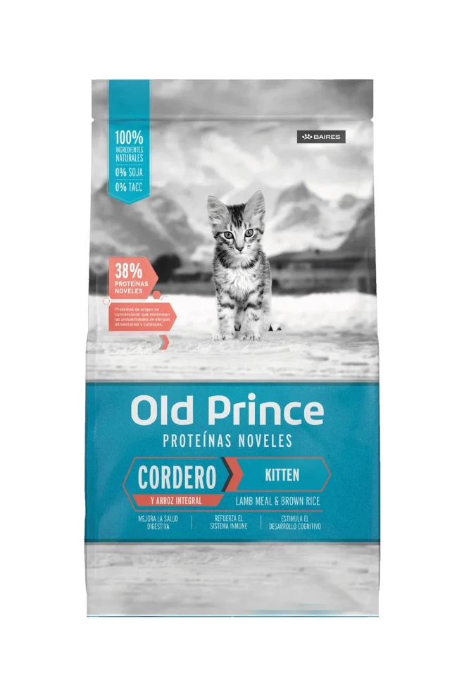 Old Prince cordero Gato kitten 3 kg