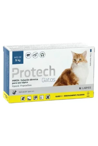 Pipeta Protech Gato > 5 kg