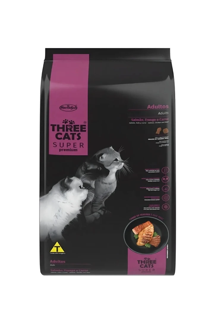 Three Cats super premium salmon 15 kg