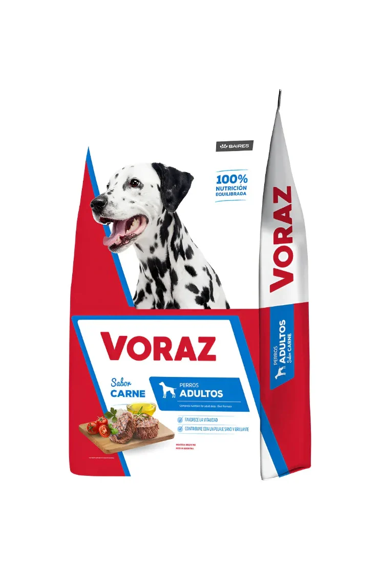 Voraz Perro Carne 22+3 kg