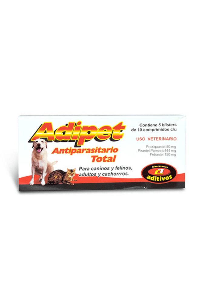 Antiparasitario Adipet Caja 50 ud