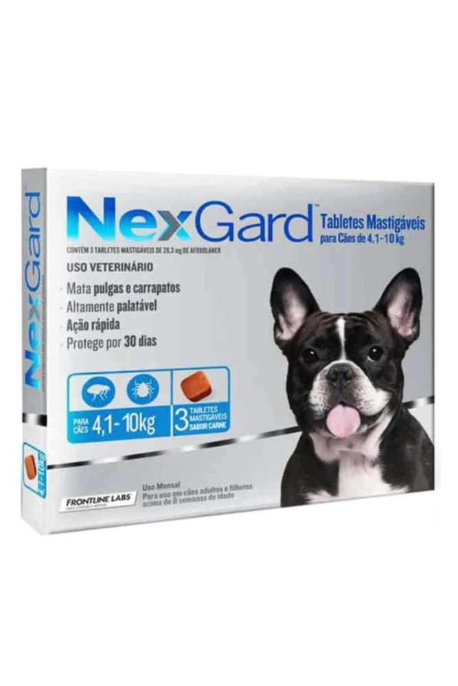 Nexgard 4 a 10 kg