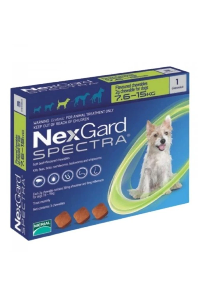Nexgard Spectra 7 a 15 kg