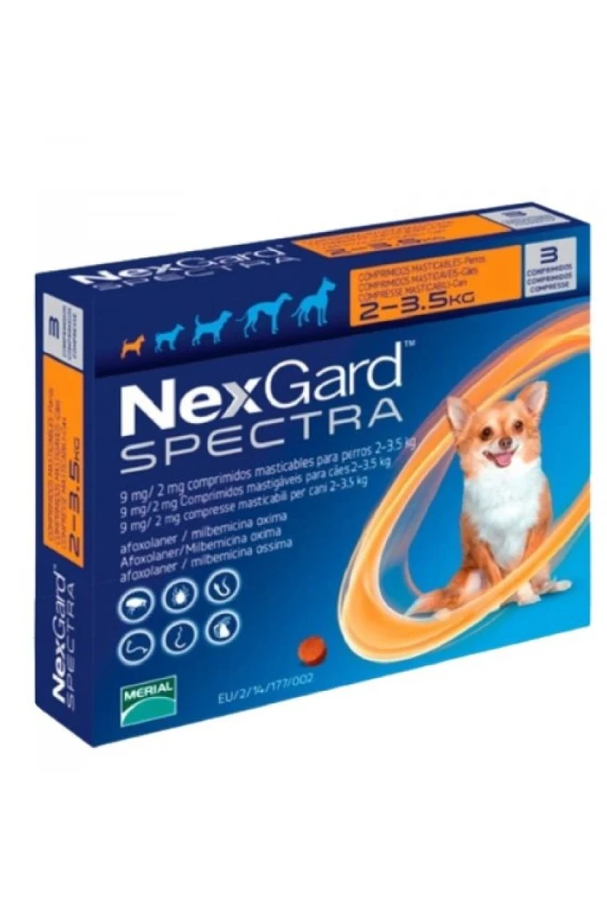 Nexgard Spectra 2 a 3.5 kg