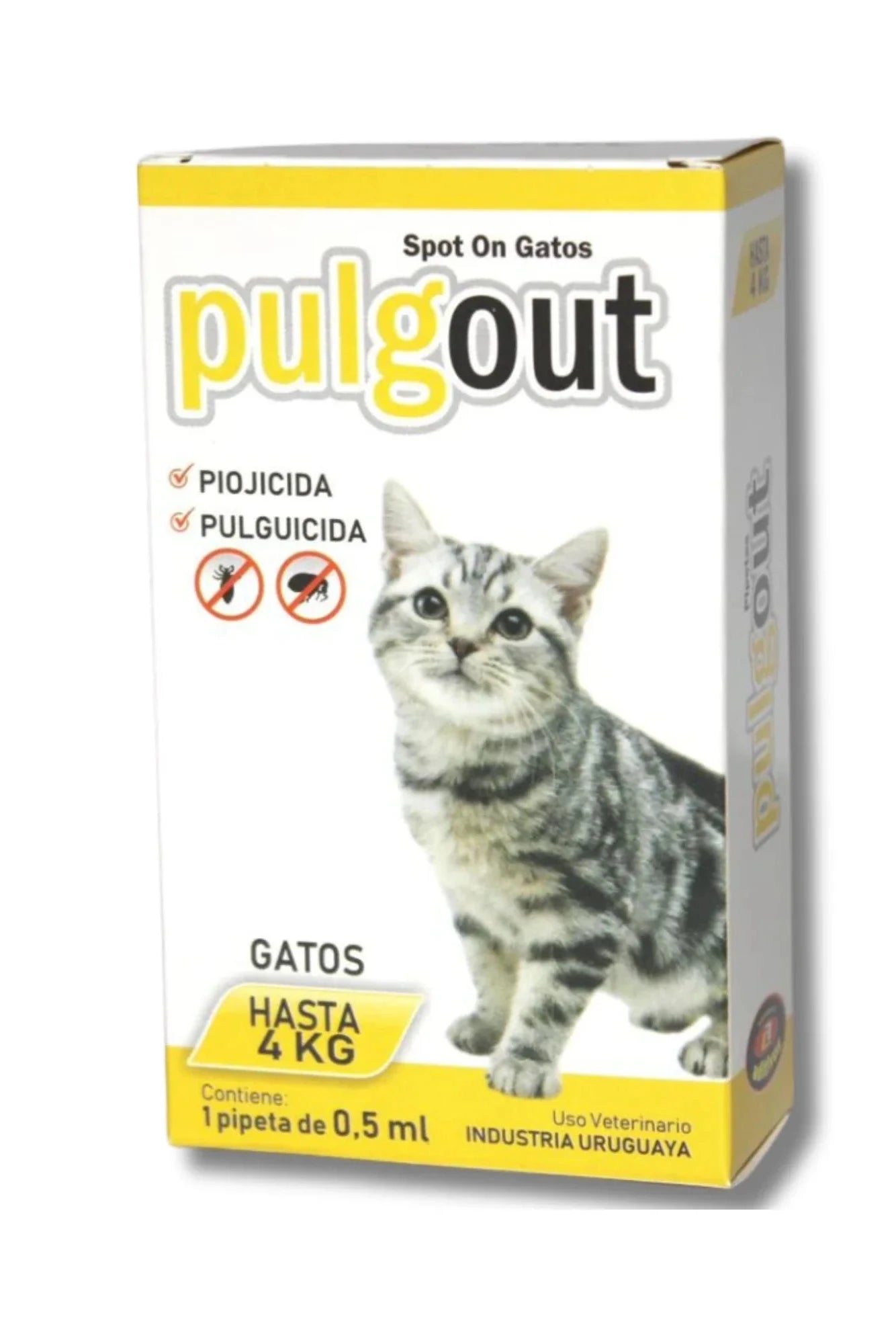 Pipeta Pulgout Gato > 4 kg
