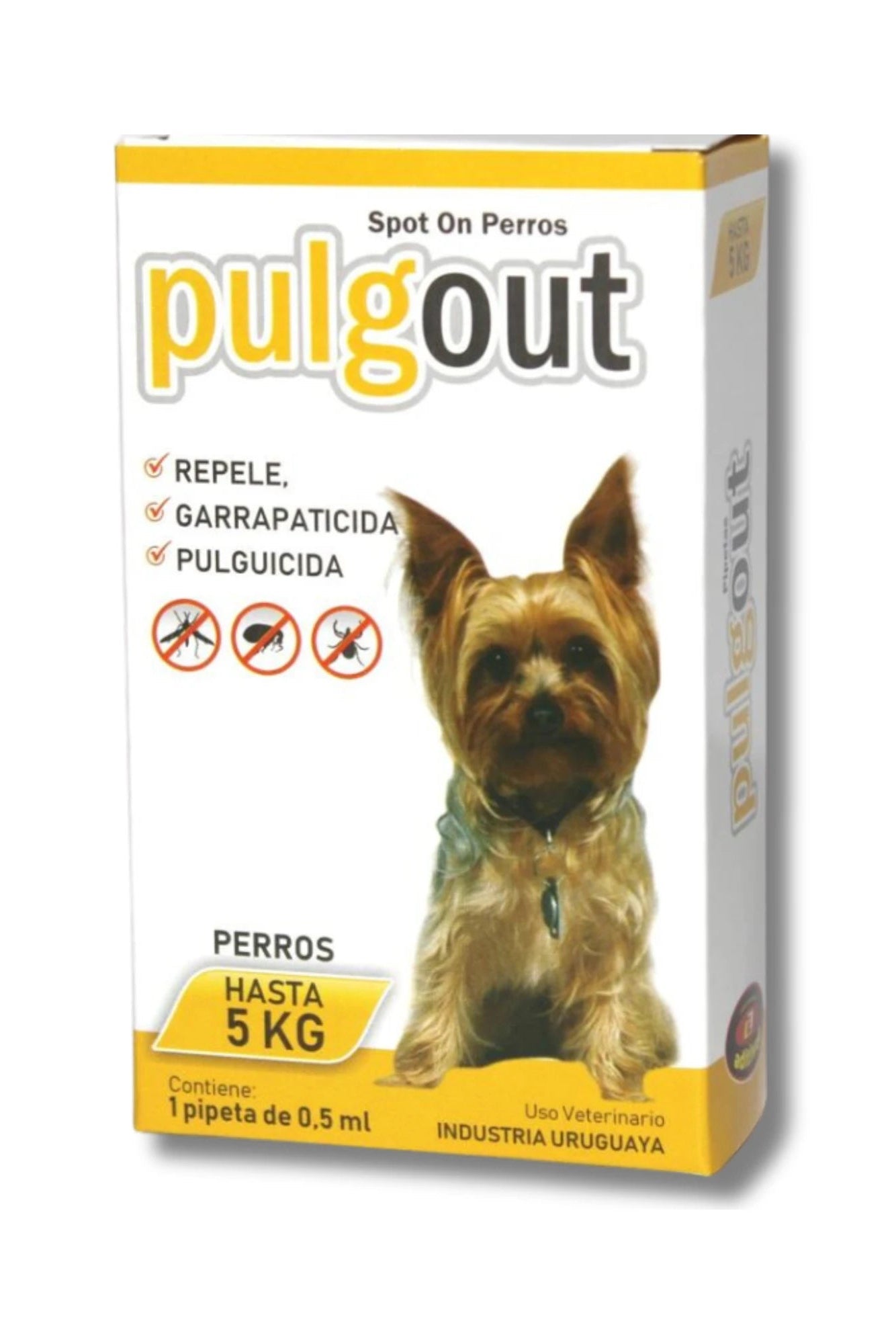 Pipeta Pulgout Perro < 5 kg