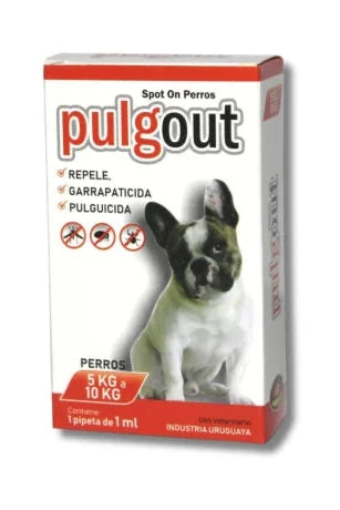Pipeta Pulgout Perro 5-10 kg