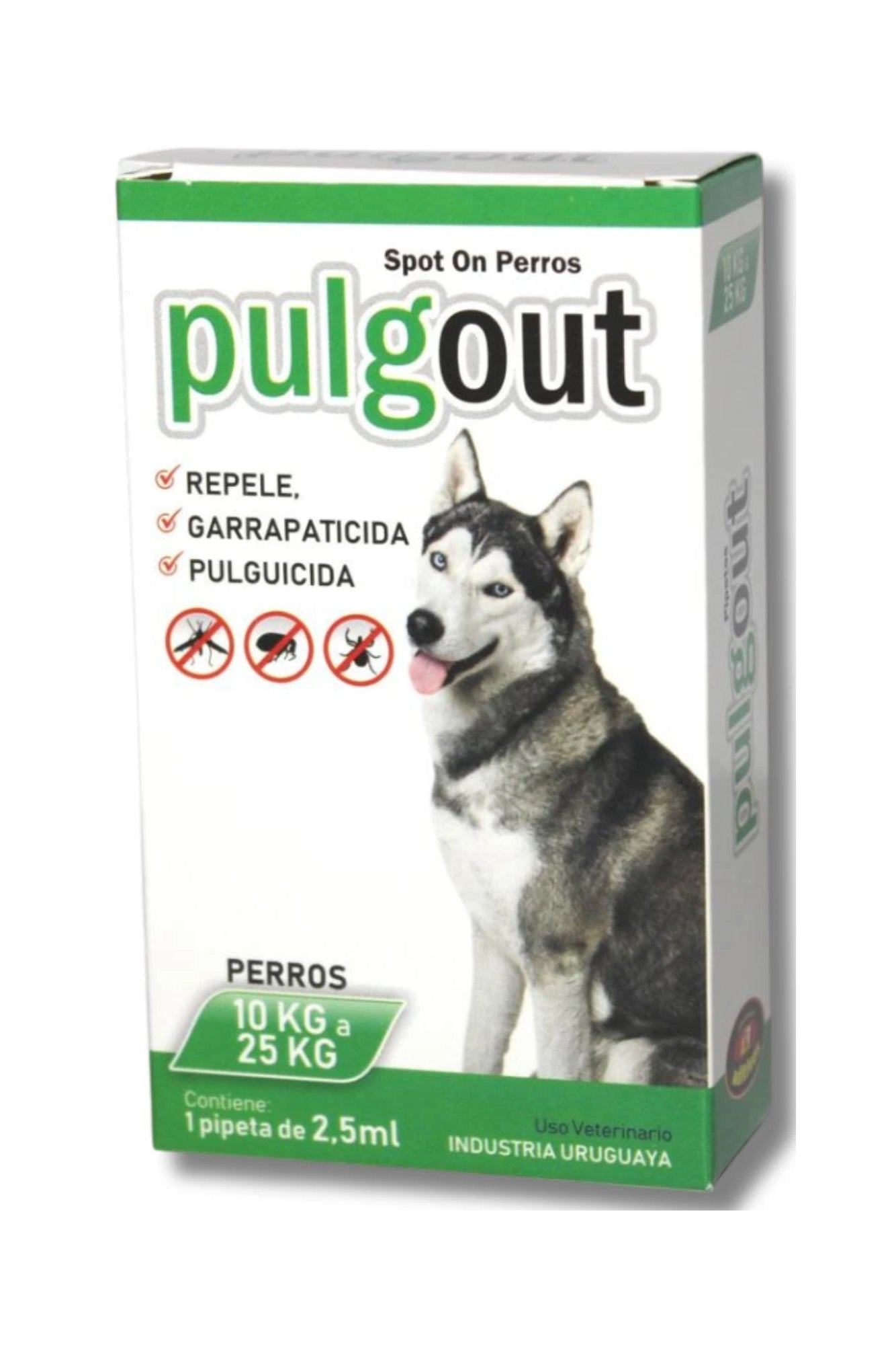 Pipeta Pulgout Perro 10-25 kg