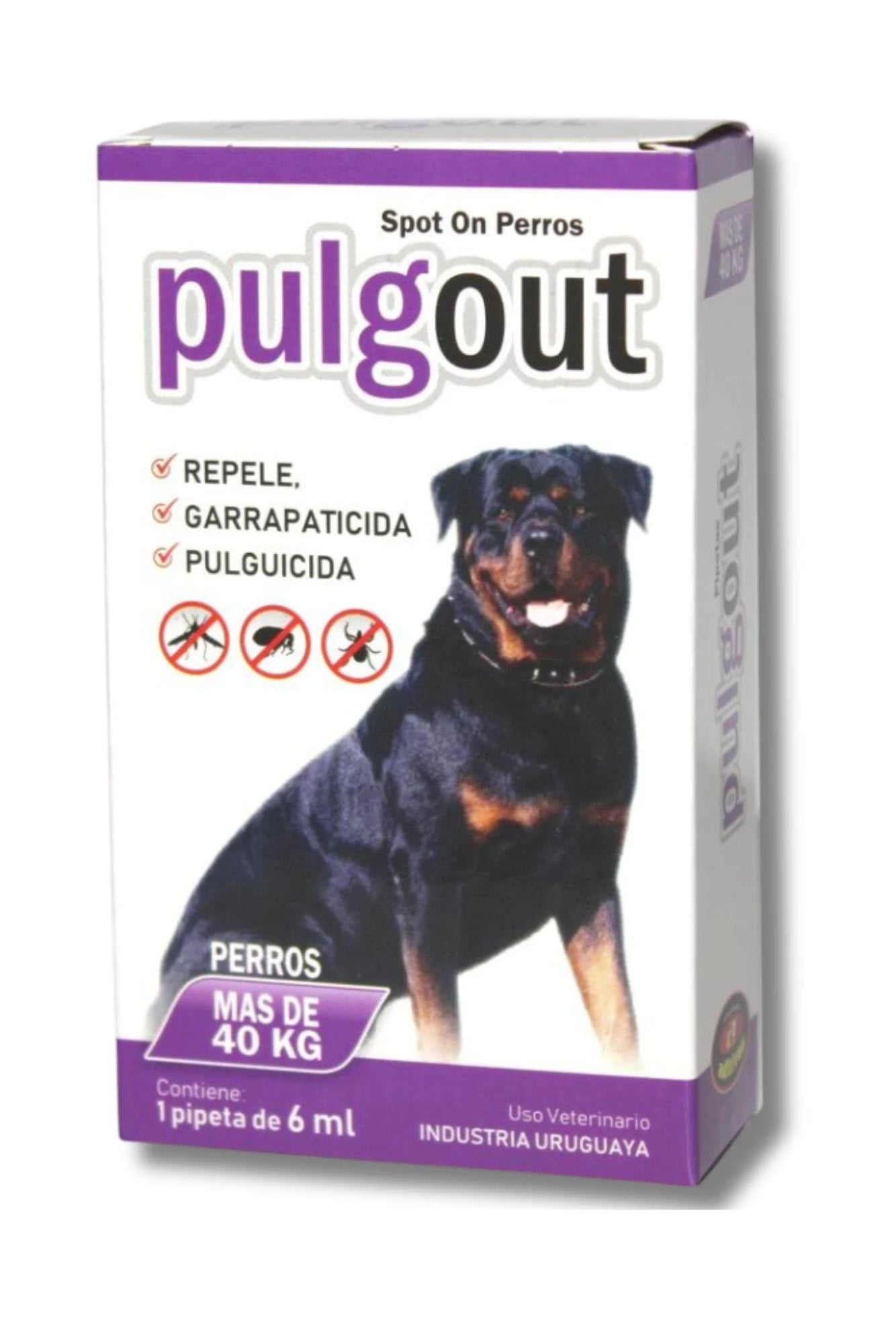 Pipeta Pulgout Perro + 40 kg